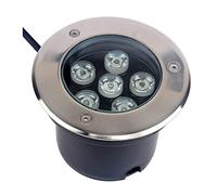 MIKOTR Faretti Incasso LED A Pavimento Faretto Albero Giardino AC85-265V IP67 Impermeabile Faretti Incasso Esterni Faretto da Pavimento for Esterni(Bianco Caldo 3000K,9W)