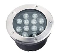 MIKOTR Faretto segnapasso calpestabile Lampada da Incasso Impermeabile IP67 per Esterno Giardino Viali sentieri(Bianco Caldo 3000K,12W)