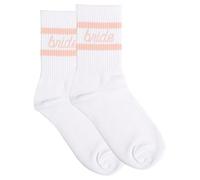 Mikovivi Eleganti Calzini da Sposa in Cotone, Morbidi e Comodi Bianchi per il Giorno Delle Nozze - Regalo Damigella d'Onore