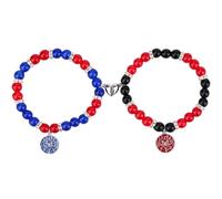 Mikovivi Ragno Bracciali Abbinati per Coppie & Migliori Amici, Elastici Bracciali dell’Amicizia Magnetici San Valentino Compleanno Regali Gioielli per Donne Adolescenti Ragazze, Anima Gemella Sorella