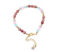 Mikovivi Regali Gravidanza per Futura Mamma, Bracciale Salute con Pietre Naturali Gioielli Spirituali per Mamma alla Prima Esperienza Donna