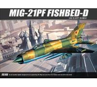 Mikoyan MIG -21PF Fishbed D "Academy-Minicraft" 2166 sc 1/48 Kit Plastica Aereo