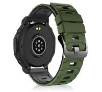 MiKoyi 22 mm Cinturino in Silicone Compatibile con Amazfit Bip Max/Active Max/T-Rex 3 Pro 48 mm/Balance 2/Balance/Bip 6/Bip 5/5 Unity, Regolabili Cinturini in Sportivo per Amazfit Cheetah Pro