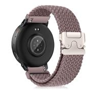 MiKoyi 22 mm Cinturino per Amazfit Active Max/T-Rex 3 Pro 48 mm/Balance 2/Bip 6/Balance/Bip 5/Unity/Cheetah, Nylon Sportivo Intrecciato Cinturini di Ricambio per Amazfit GTR 4, Viola Scuro