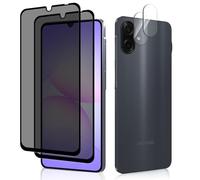 MiKoyi Privacy Vetro Temperato Compatibile con Samsung Galaxy A07 4G, [2 + 2 Pezzi] Protezione Obiettivo Fotocamera Anti Spy Pellicola Protettiva Anti-Graffio Durezza 9H per Samsung Galaxy A07