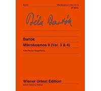 Mikrokosmos: Edité d'après les sources par Michael Kube et Jochen Reutter. Doigté de Béla Bartók. Notes sur l'étude et l'interprétation de Peter Roggenkamp. piano.: Band 2 (Vol. 3 & 4)