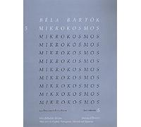 Mikrokosmos: 153 Klavierstücke, vom allerersten Anfang an. Band 5. Klavier.