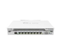 Mikrotik CCR1009-7G-1C-PC router cablato Bianco (MikroTik Cloud Core Router CCR1