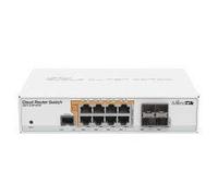 Switch Mikrotik CRS112-8P-4S-IN CRS112-8P-4S-IN 8x 10/100/1000 4x SFP 24 Gbps 18-28 V / 48-57 V