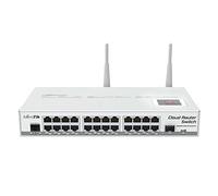 MikroTik CRS125-24G-1S-2HnD-IN | Switch | 24x RJ45 1000Mb/s, 1x SFP, 1x USB, 2,4GHz WiFi