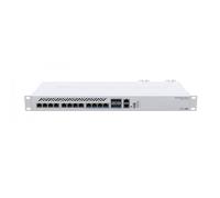 MikroTik Cloud Router Switch 312-4C+8XG-RM with 8 x 1G/2.5G/5G/10G RJ45 Ethernet