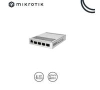 Mikrotik CRS305-1G-4S+IN.Cloud router desktop porta 1Gigabit PoE IN 4 porte SFP da 10Gbps