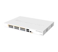 Mikrotik CRS328-24P-4S+RM switch di rete Gestito L2/L3 Gigabit Ethernet (10/100/1000) Supporto Power over Ethernet (PoE) 1U