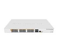 Mikrotik CRS328-24P-4S+RM switch di rete Gestito L2/L3 Gigabit Ethernet (10/100/1000) Supporto Power over Ethernet (PoE) 1U