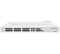 Switch Mikrotik CRS328-4C-20S-4S+RM CRS328-4C-20S-4S+RM 4x RJ-45/SFP combo ports 20x SFP | 4x SFP+ 128 Gbps 100 - 240 V