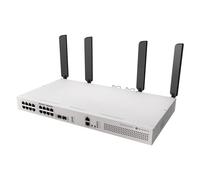 MikroTik CRS418 Cloud Router 16 Port PoE Switch with WiFi 6 - CRS418-8P-8G-2S+5a