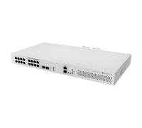 Switch di rete Mikrotik CRS418-8P-8G-2S+RM Cloud Router/Sw L2/L3 Gigabit Ethernet (10/100/1000) Supporto Power over (PoE) 1U [CRS418-8P-8G-2S+RM]