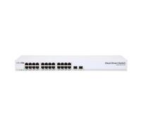 Mikrotik CSS326-24G-2S+RM switch di rete Gestito Gigabit Ethernet (10/100/1000) Supporto Power over Ethernet (PoE) 1U Bianco