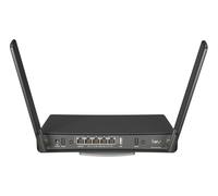 Mikrotik hAP ac router wireless Gigabit Ethernet Dual-band 2.4 GHz/5 GHz Nero (MikroTik RouterBoard hAP ac3 5 Port Router - RBD53iG-5HacD2HnD) - Nouvo