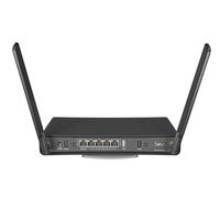 Mikrotik hAP ac router wireless Gigabit Ethernet Dual-band 2.4 GHz/5 GHz Nero (MikroTik RouterBoard hAP ac3 5 Port Router - RBD53iG-5HacD2HnD) - Nouvo