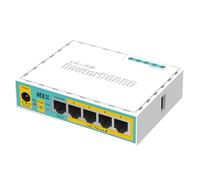 Mikrotik hEX PoE lite router cablato Fast Ethernet Bianco