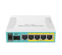 Mikrotik hEX PoE router cablato Bianco