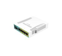 Mikrotik hEX PoE Router connesso Bianco