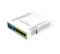 Mikrotik hEX PoE router cablato Bianco