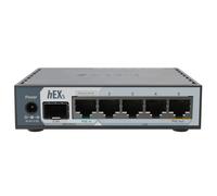 MikroTik E60iUGS Indoor Wi-Fi 6 Access Point, Dual Band AX1800, Gigabit Ethernet, RouterOS, PoE-in