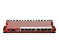 MIKROTIK L009UIGS-RM ROUTER 8 PORTE 2.5GBE POE 1 PORTA SFP USB ROSSO