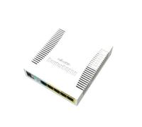 SWITCH MIKROTIK RouterBOARD 260GSP 5-port Gigabit smart switch with SFP cage, SwOS, plastic case, PSU, POE-OUT- RB260GSP