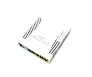 Mikrotik RB260GSP switch di rete Gestito Gigabit Ethernet (10/100/1000) Supporto Power over Ethernet (PoE) Bianco