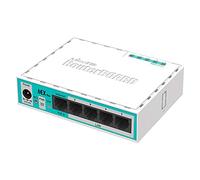 Mikrotik RB750 - Router Ethernet da 10,100 Mbit/s, 10/100Base-T(X), Ethernet (RJ-45), 64 MB, 32 MB, AR7241-AH1A