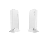 Mikrotik RBWAPG-60ADKIT punto accesso WLAN 1000 Mbit/s Supporto Power over Ethernet (PoE) Bianco