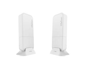 Mikrotik RBWAPG-60ADKIT Punto di accesso LAN wireless da 1000 Mbps Connessione Ethernet bianca, supporto Power over Ethernet (PoE) - Nouvo