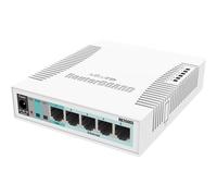 MikroTik Switch RB260GS Switch di rete Mini-PCI 1 Gbps CSS106-5G-1S