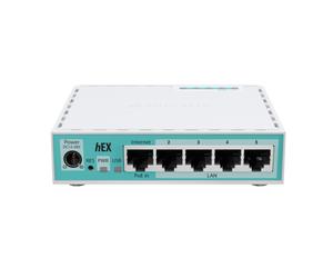 MikroTik - The hEX Refresh 2024 - E50UG RouterOS L4 UK PSU NEW
