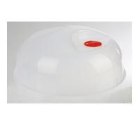 Mikrowellen-Abdeckhaube Guardia Ø 25cm Trasparente 24 Pezzo Plastica Cupola