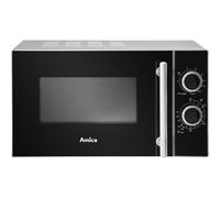 Amica 1103134, 700 W, 20 Litri, Nero