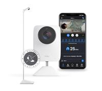 Miku Pro Upgrade - Videocamera baby monitor con supporto a parete e supporto da pavimento, respirazione in tempo reale e monitoraggio del sonno, senza contatto con avvisi istantanei, maggiore