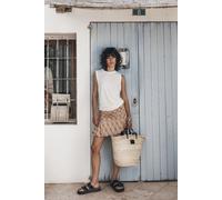 Mikuta The Printed Draped Skort Brown Taglia: XS | Minigonne Outlet | Donna | Marrone