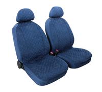 Miky, coppia coprisedili anteriori in microfibra, universali - Blu