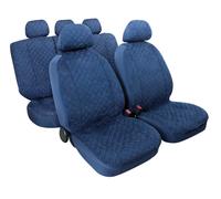 Miky, set fodere coordinate in microfibra - Blu
