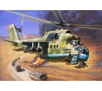 MIL-24P Helicopter 1:72 Plastic Model Kit ZVEZDA