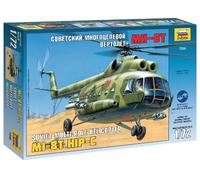 1:72 Zvezda Mil Mi-8t Soviet Helicopter Kit Z7230 Modellino