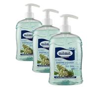 Mil Mil Sapone liquido Tea Tree Oli - 500 ml (Confezione da 3)