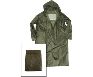 Mil-Tec 106252, cappotto antipioggia S male Oliva