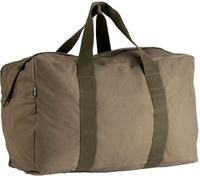 BORSA IN COTONE DA PARACADUTE by MIL-TEC DA 52L DI COLORE VERDE 100% COTONE