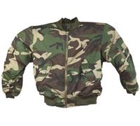 Mil-Tec US Aviator MA1, giacca in tessuto L male Woodland