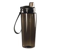 Mil-Tec Bottiglia trasparente 600 ml con becco per sport e viaggio Smoke